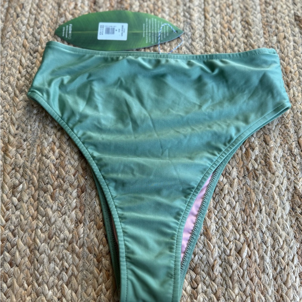 FARM Rio Olive Bikini Bottom